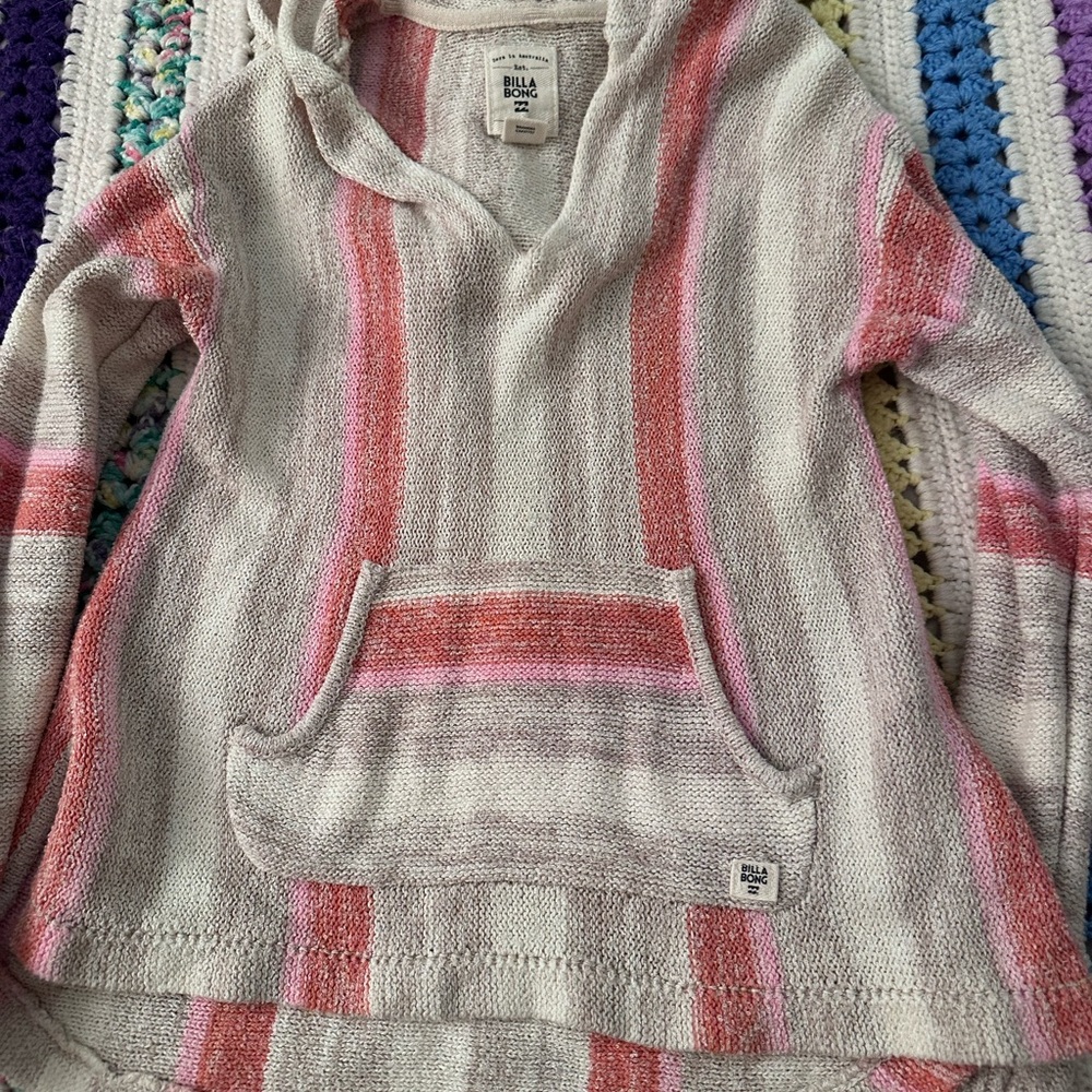 BillaBong  Striped Hoodie